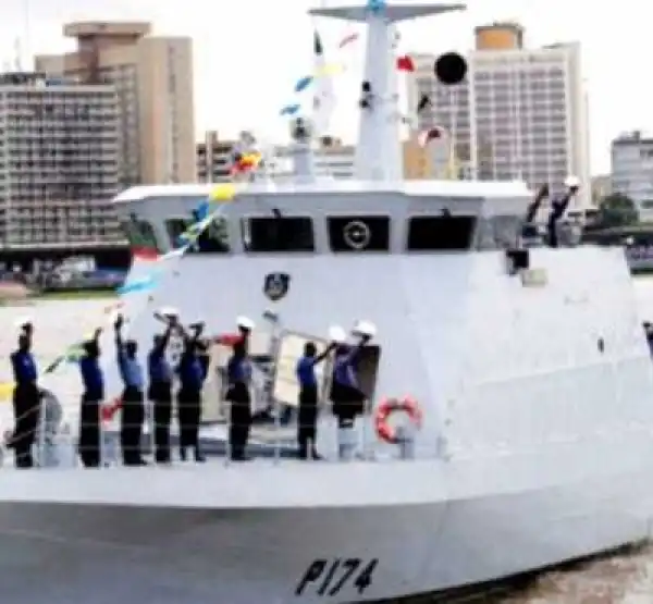 Navy Arrests Boat With 400 Truckload Of Stolen Crude Oil